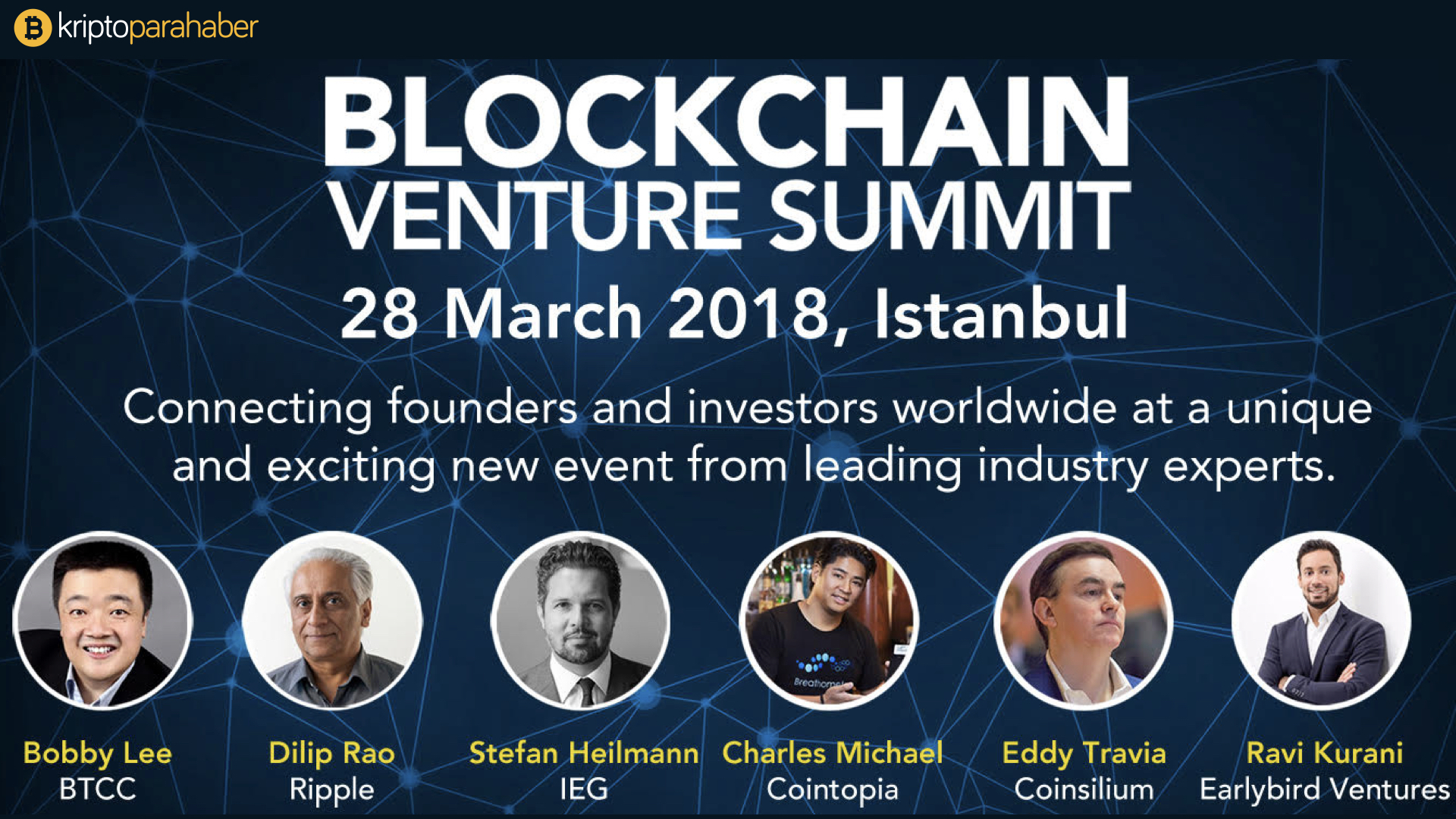 Blockchain Venture Summit canlı yayını bu sayfada olacak.