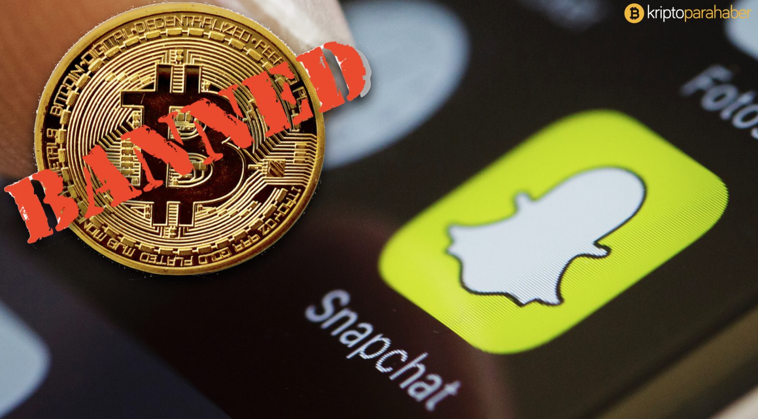 Snapchat kripto para reklamlarını yasakladı.