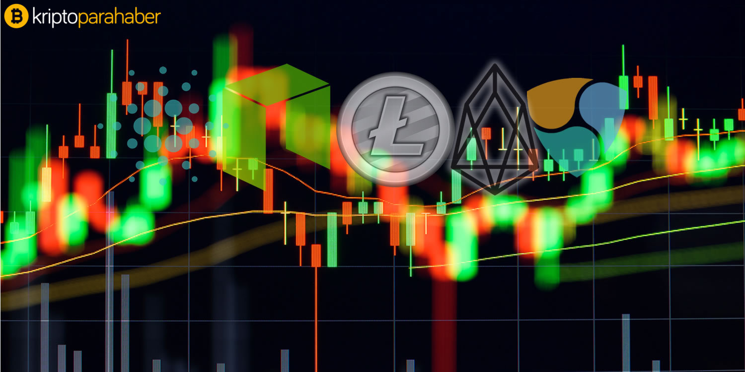 EOS, NEO, Litecoin, IOTA ve Stellar teknik göstergelerle fiyat analizi