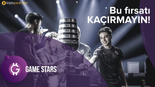 Game Stars tokenlerinde yüzde 30 bonus fırsatını kaçırmayın! Ön satış tamamlandı