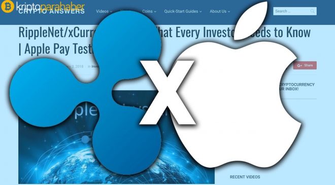 Ripple, Apple borsa uygulamasında en fazla işlem çiftine sahip olan para