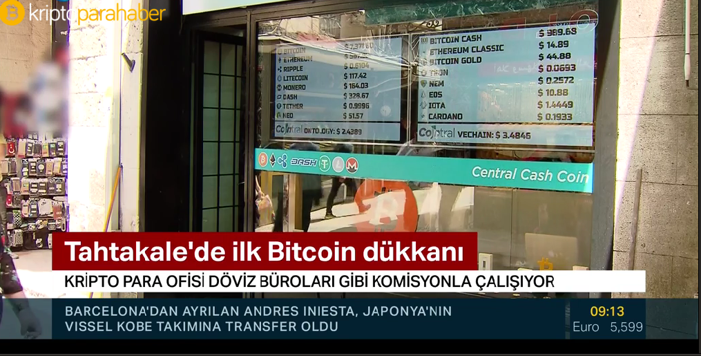 Türkiye’de bir Bitcoin Ofisi de Tahtakale’de açıldı!