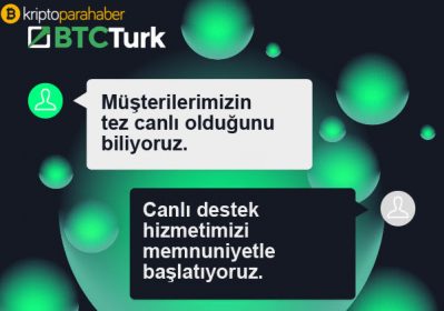 BTCTurk 7/24 canlı destek hizmetini uygulamaya açtı