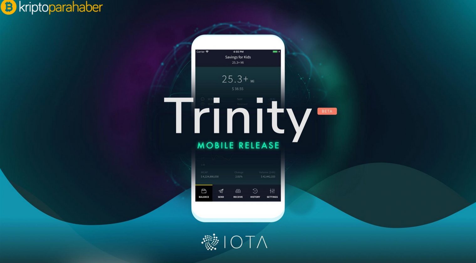 IOTA'nın beklenen cüzdanı Trinity piyasaya sürüldü