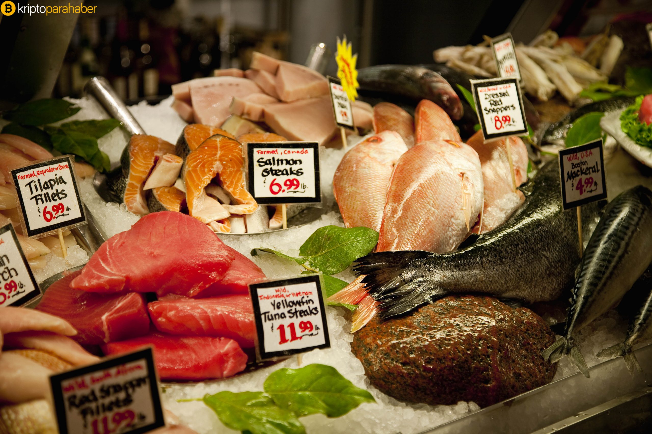 Verge (XVG) ile artık deniz ürünlerini satın alabilirsiniz!