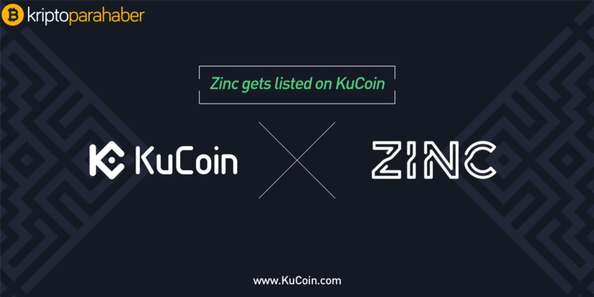 KuCoin ZINC tokenini platformuna ekliyor