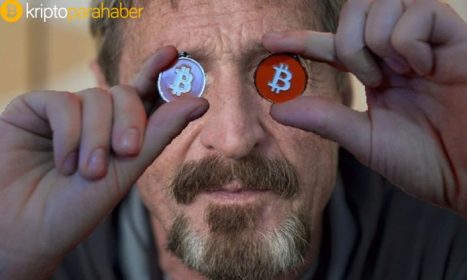 John McAfee: “Bitcoin için kısa vadeli düşünmeyi bırakın. Gerçekçi olun.”