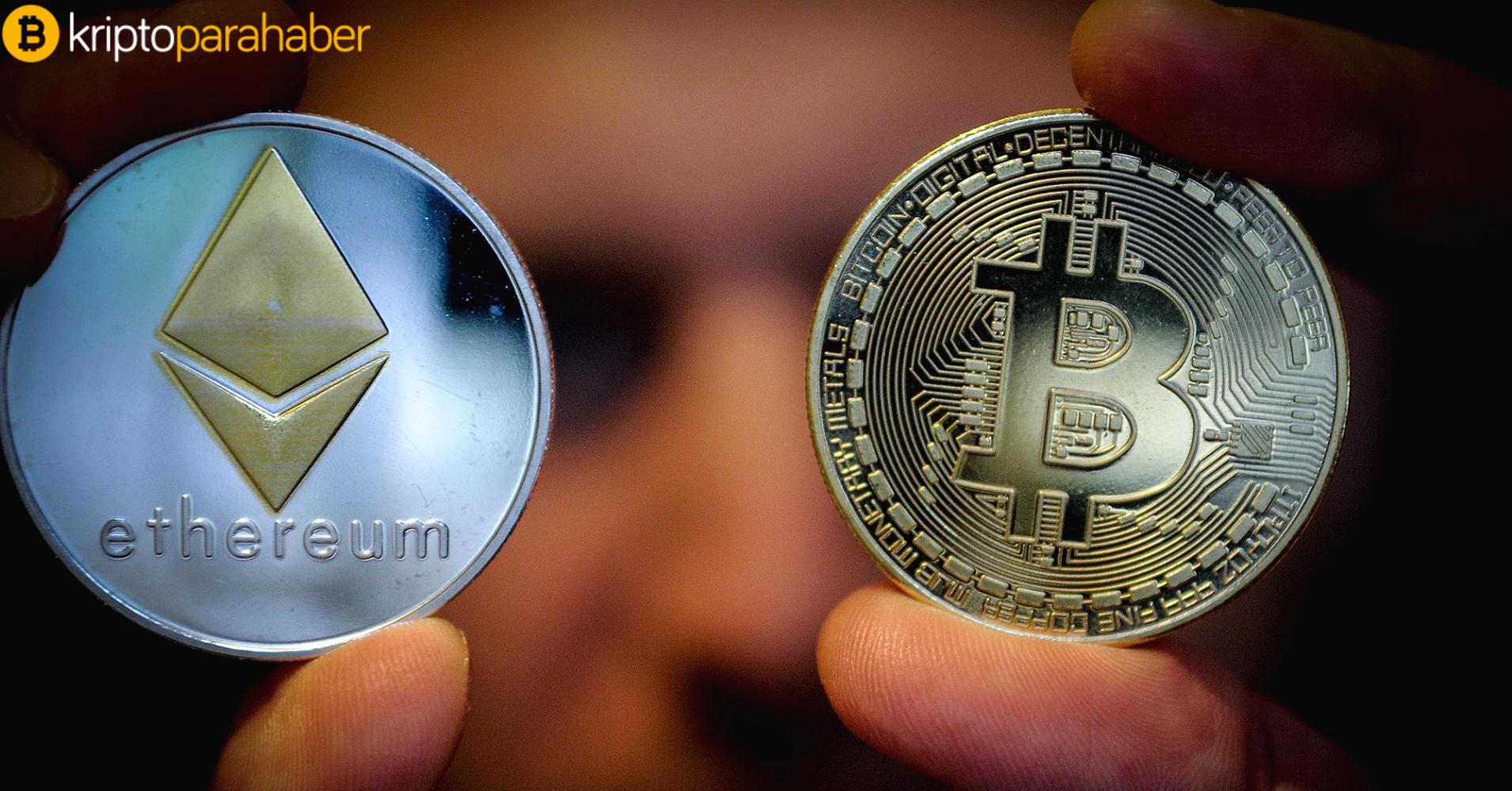 Kripto tarihinde bir ilk: Ethereum Bitcoin’i geçti!