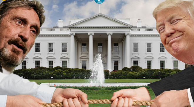 Kripto paralar için John McAfee ABD başkan adayı olacak