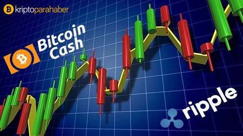 Ripple ve Bitcoin Cash 18 Temmuz fiyat analizi