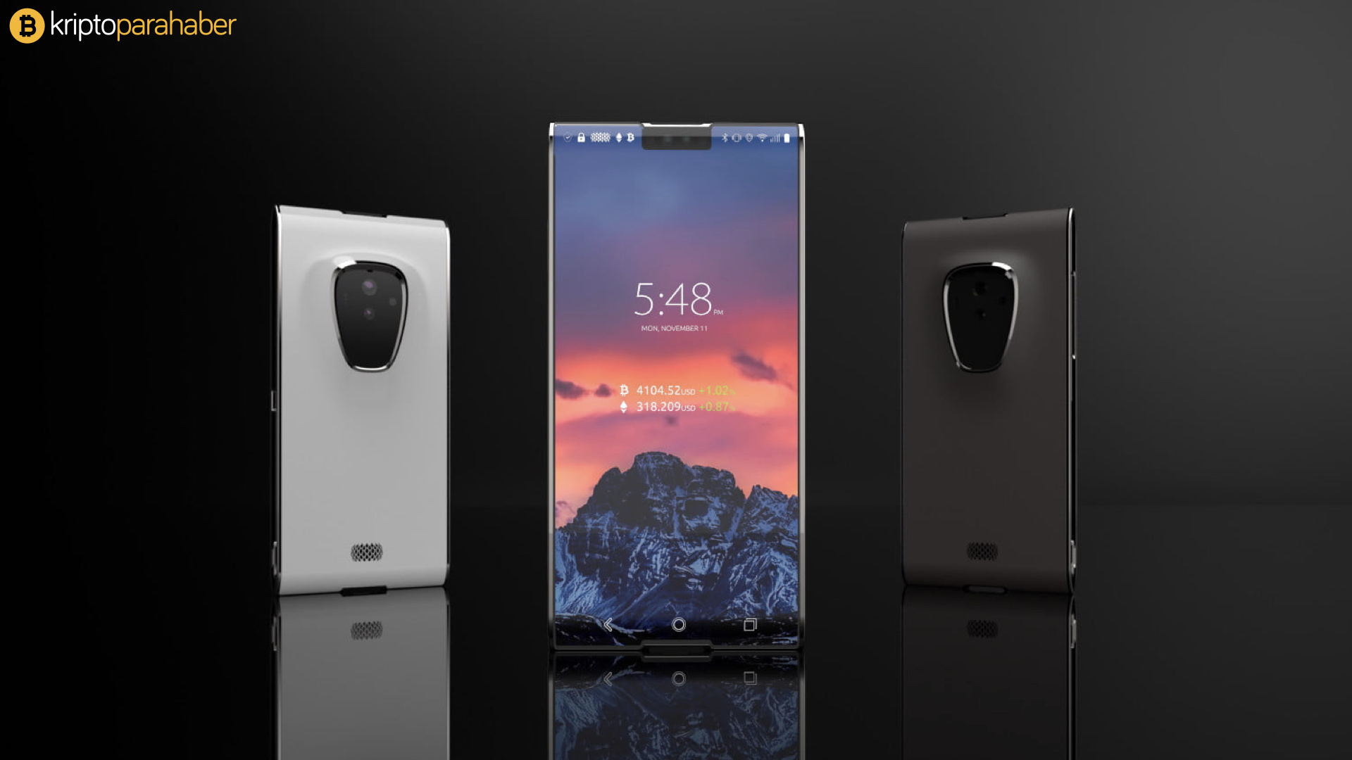 Sirin Labs, Blockchain tabanlı telefon çıkarıyor.