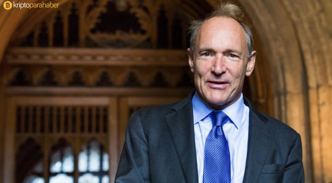 Tim Berners-Lee Blockchain'i destekliyor.