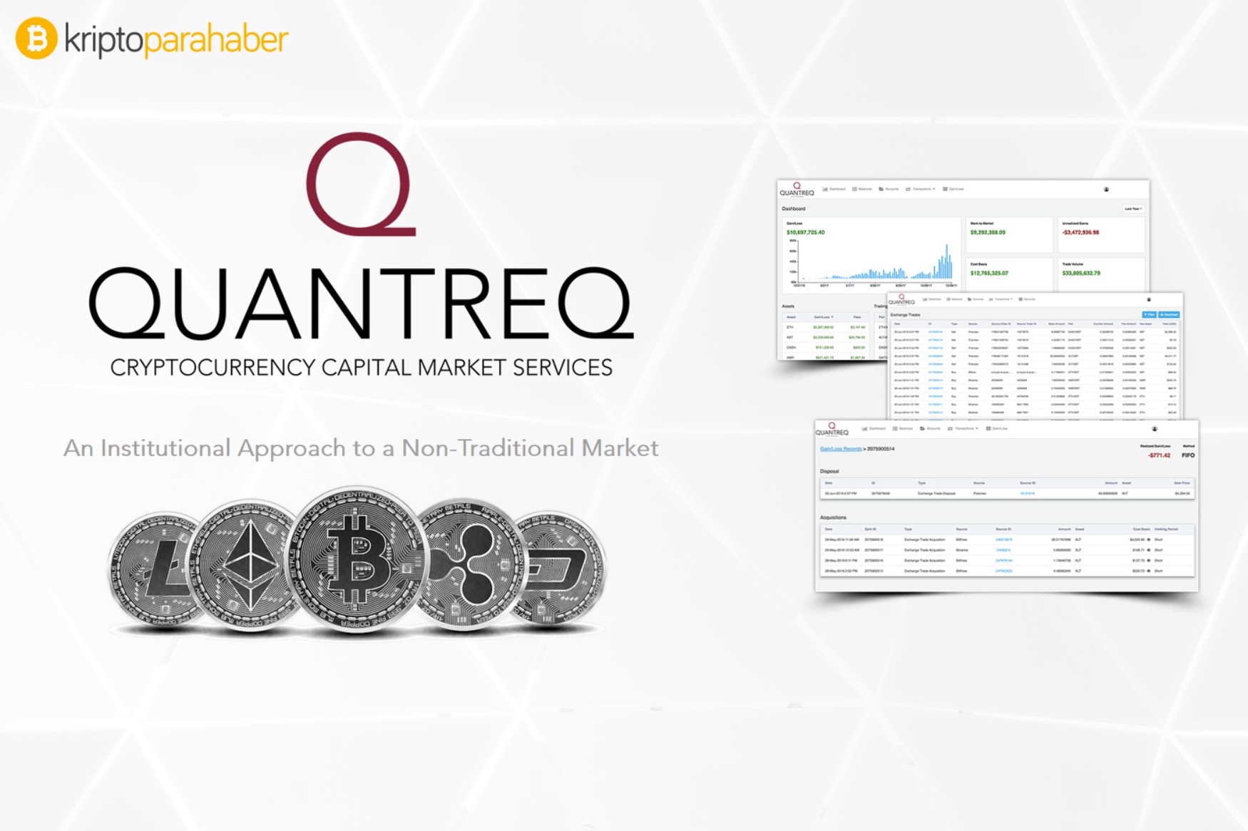 Kripto hizmetleri sağlayacısı Quantreq, ilk kripto fon hizmetini başlattı.