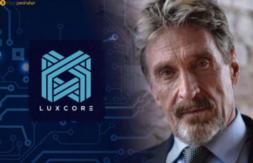 John McAfee, Luxcore'un yeni CEO'su oldu
