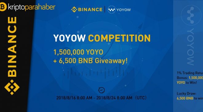 YOYO (YOYOW) en fazla 10.000 token dağıtacak