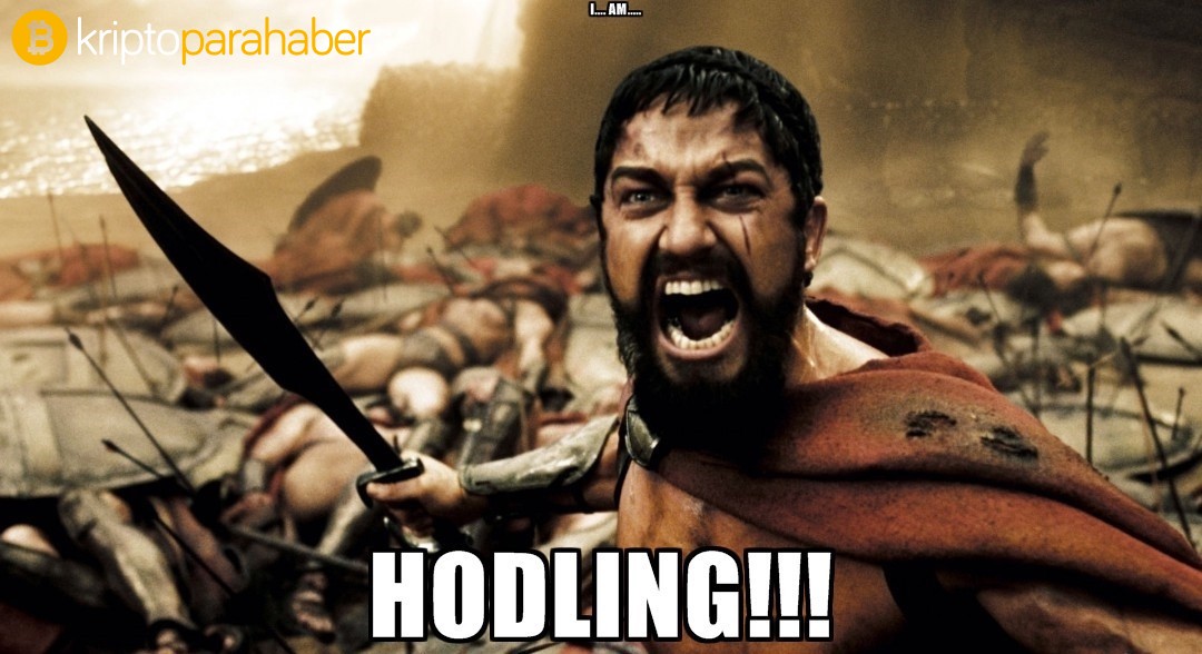 Fiyat düzeltmelerine rağmen HODLing yapan yatırımcı kripto paralarına sahip çıkıyor