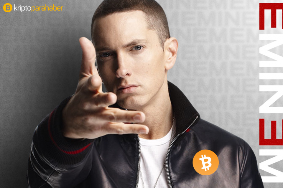 Eminem Bitcoin için yaygın para imasında bulunuyor
