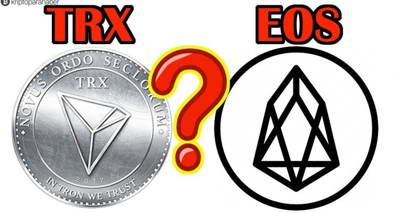 TRON (TRX) EOS tokenini ağdaki hesap sayısı bakımından geçti TRON (TRX) EOS tokenini ağdaki hesap sayısı bakımından geçti