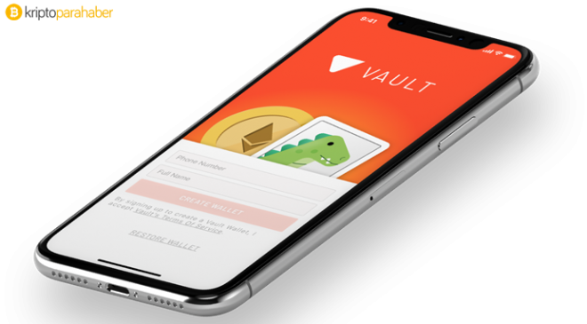 Vault cüzdanı App Store'da indirmeye sunuldu