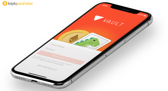 Vault cüzdanı App Store'da indirmeye sunuldu