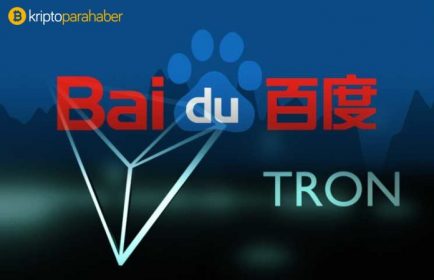 TRON, internet servis devi Baidu ile olan gizli ortaklığını doğruladı!