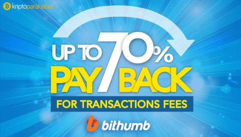 Bithumb Borsası, işlem ücretlerinin  yüzde 70’ini geri ödüyor