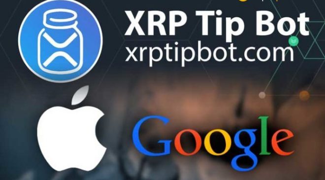 XRP TipBot uygulaması, Android ve iOS için kullanıma hazır