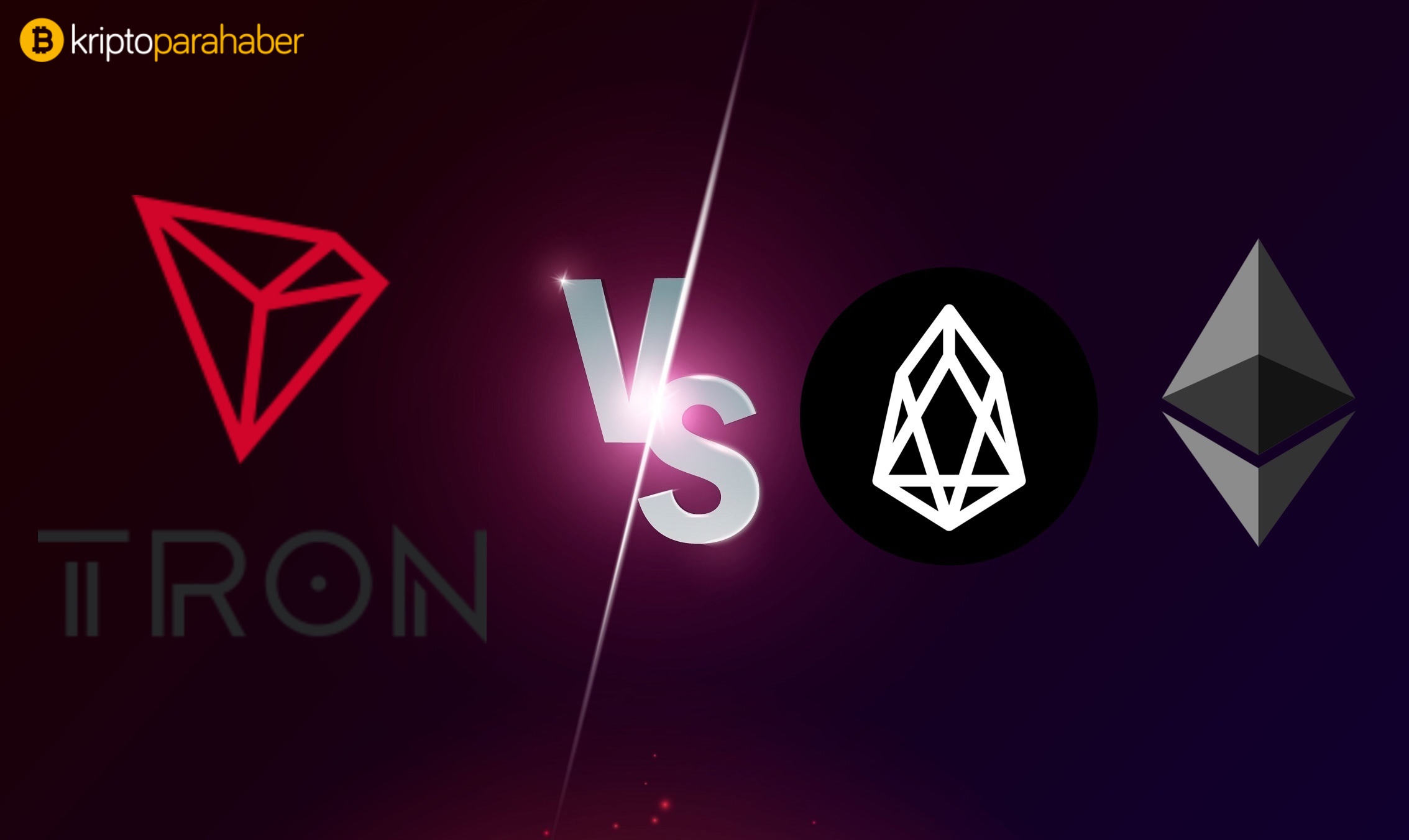 Hesap sayısı bakımından TRON, EOS ve Ethereum'la karşılaştırıldı