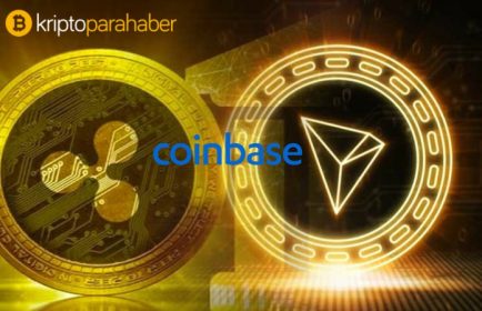 Ripple (XRP) ve TRON (TRX) paralarının Coinbase’de listelenmesi an meselesi: İşte nedeni…