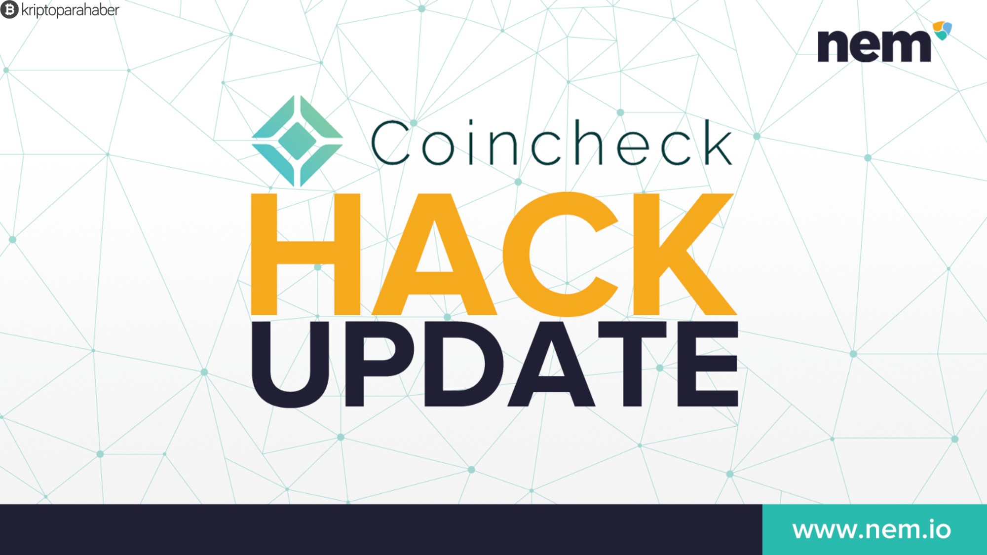 Uzun bir aranın ardından Coincheck, NEM alım satımına başladı