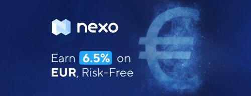 Nexo’da EUR tasarruflarınız ile risksiz yüzde 6,5 faiz kazanabilirsiniz