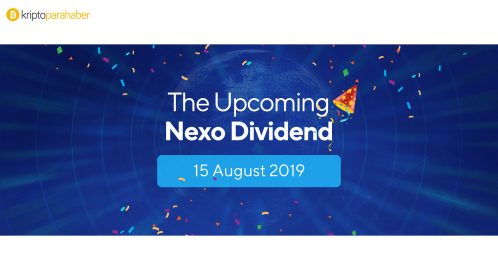 Nexo temettü dağıtım tarihini belirledi: 15 Ağustos 2019