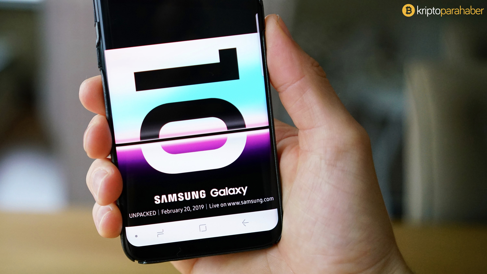 Samsung, telefonlarına Bitcoin desteği getirdi.