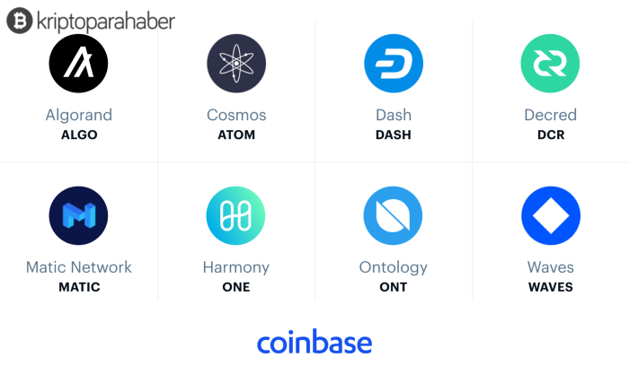 Önde gelen Bitcoin borsası Coinbase, bu 8 altcoin’i listeleyebilir!