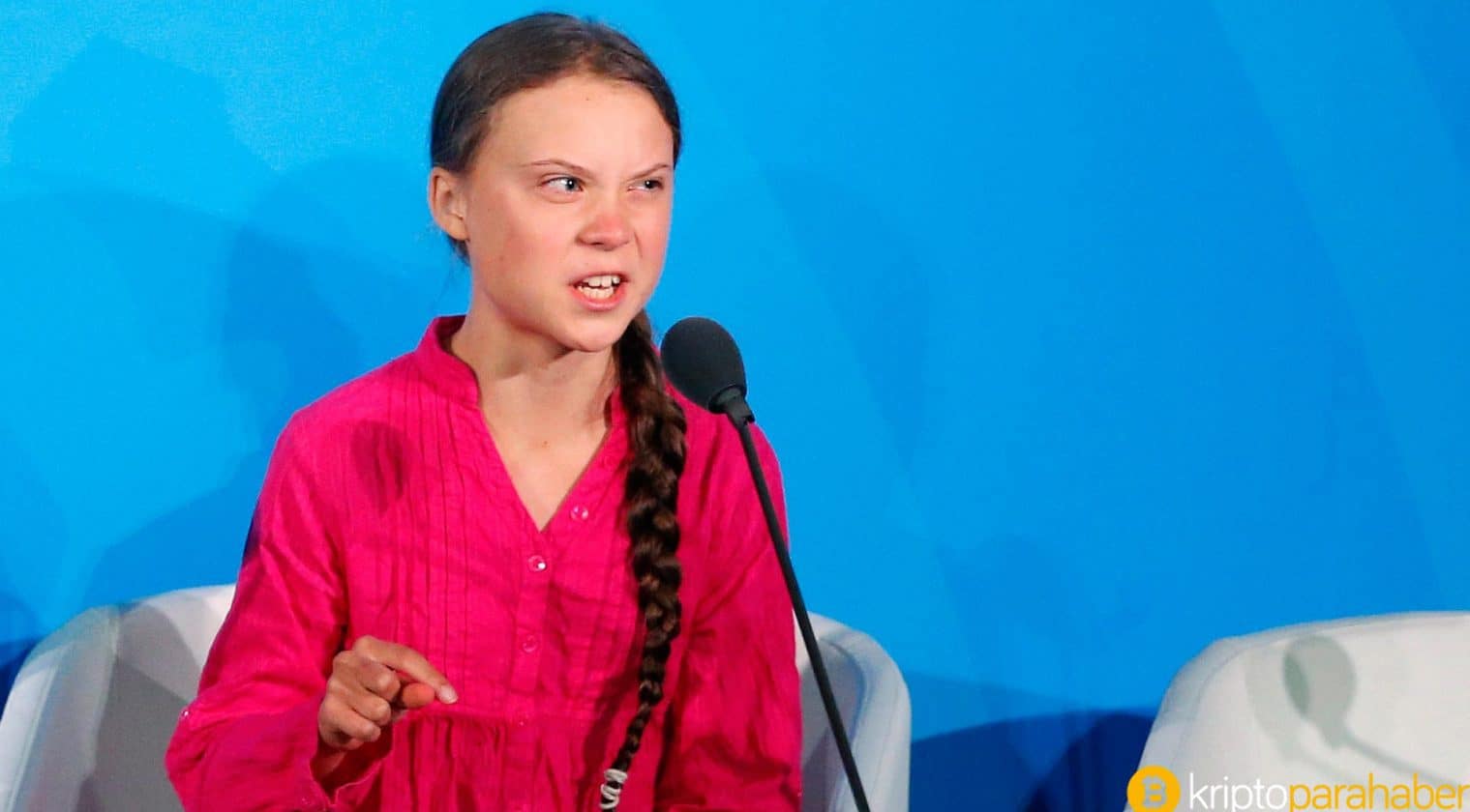 Justin Sun, Greta Thunberg'e 1 milyon dolarlık bağış yaparak destekledi