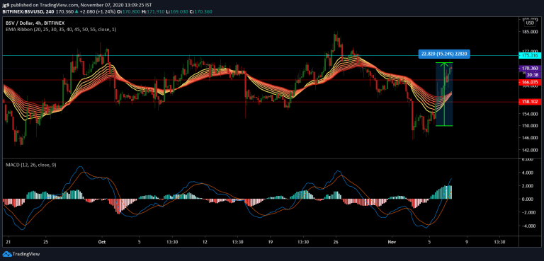 7 Kasım BSV fiyat grafiği - Kripto Para Haber