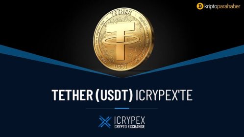 Icrypex Kripto Para Borsası’nda Tether (USDT) işlemleri başladı!