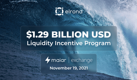 Elrond, 19 Kasım’da Maiar DEX lansmanı için teşvik programını açıkladı