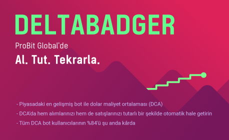 ProBit Global, Deltabadger ile Otomatik DCA botlarını Entegre etti