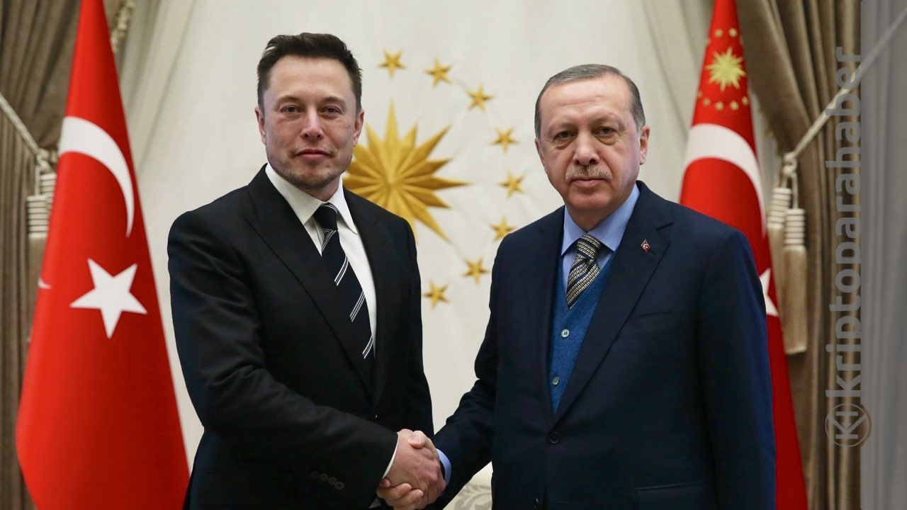 Cumhurbaşkanı Erdoğan, Elon Musk'a NFT hediye etti.