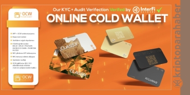 Online Cold Wallet, sipariş toplayacak