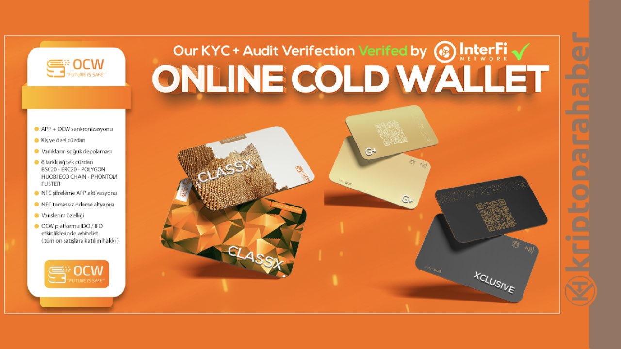 Online Cold Wallet, sipariş toplayacak