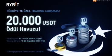 Bybit Türkiye kullanıcılarına özel 20.000 dolar ödüllü trade yarışması