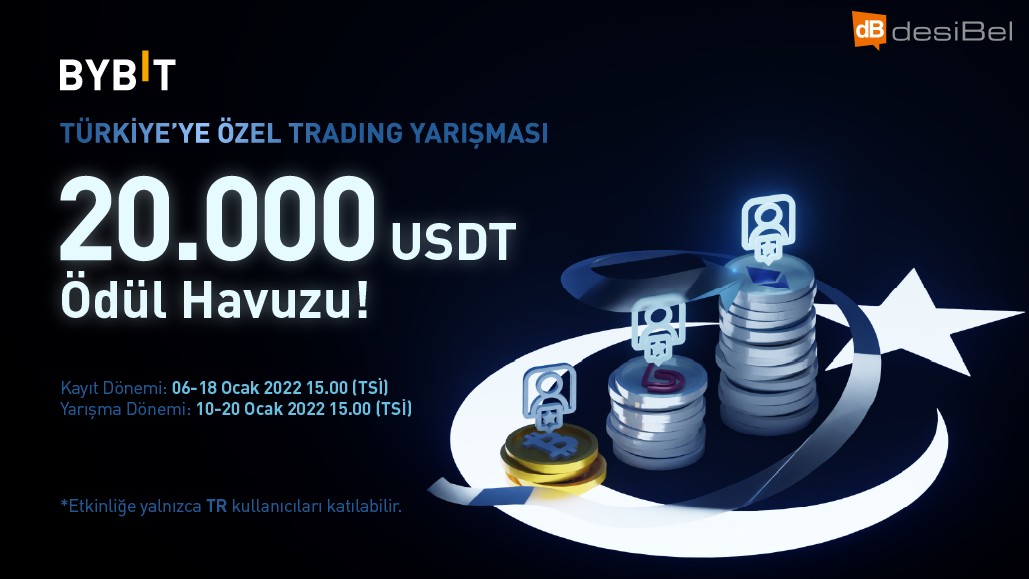 Bybit Türkiye kullanıcılarına özel 20.000 dolar ödüllü trade yarışması