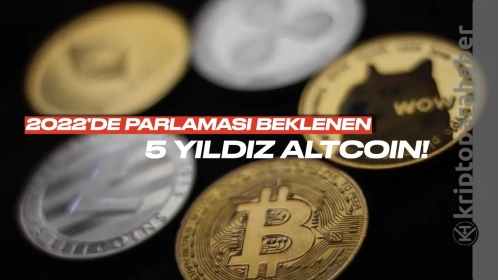2022’nin yıldızı olması beklenen 5 altcoin! Uzman isim açıkladı