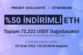 %50 indirimli ETH