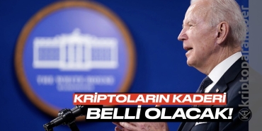 Flaş: Kriptoların kaderi belli oluyor! Beyaz Saray kararını açıklayacak!