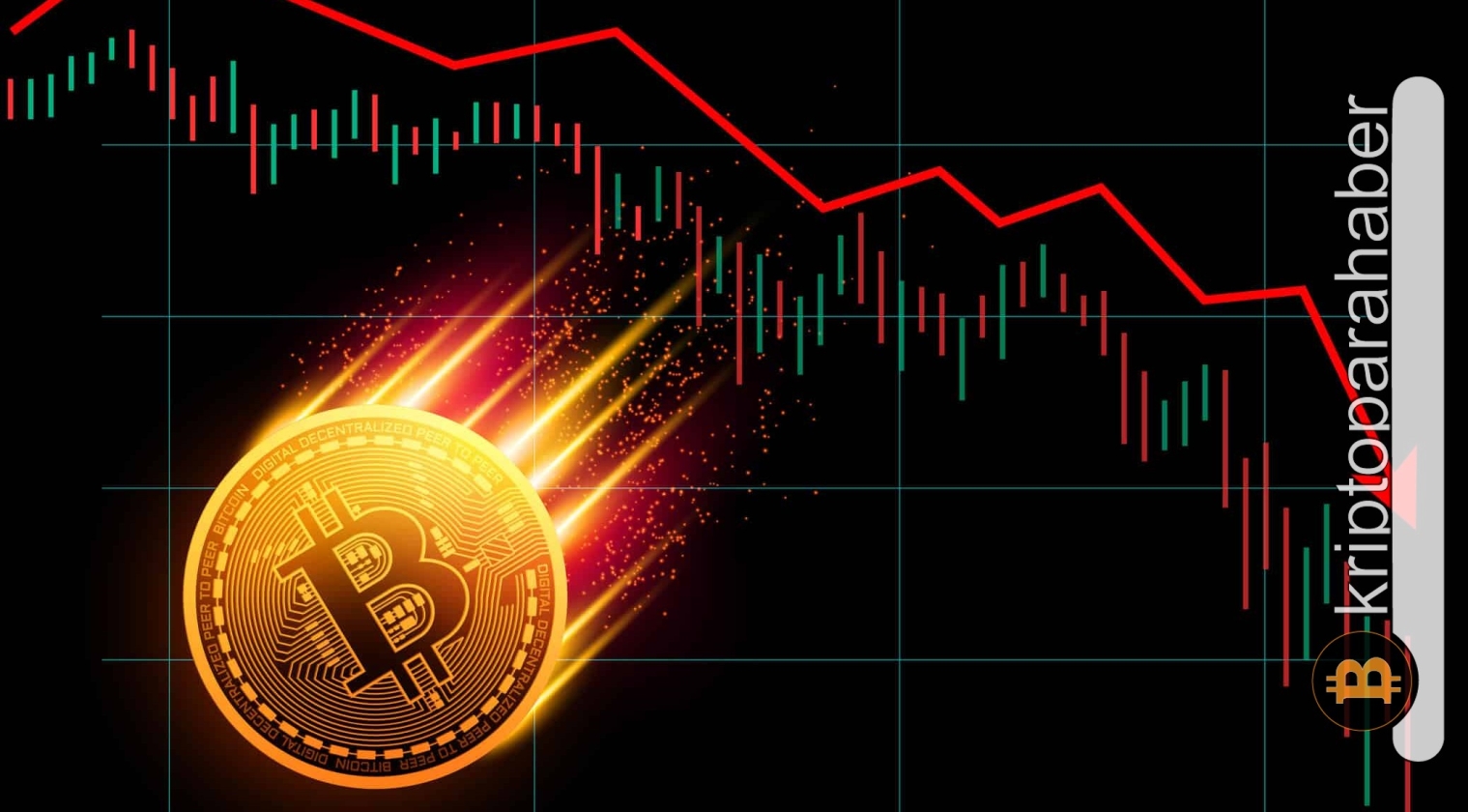 Kripto piyasası kırmızı: Bitcoin 40.000 dolar için mücadele ederken ETH kaybı sürüyor