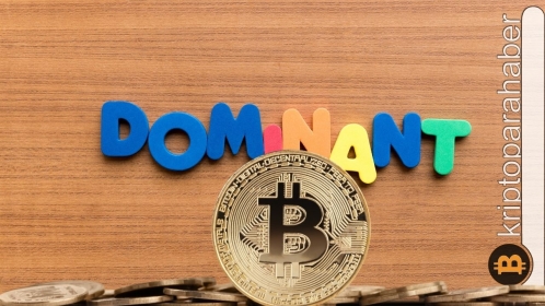 Bitcoin hakimiyet oranı, kısa vadeli direnç üstünde