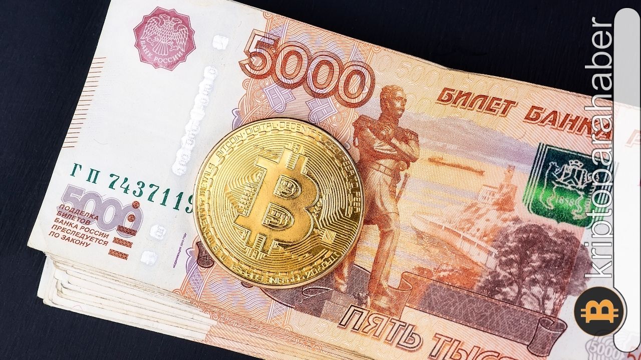 Bitcoin ruble bazlı 46 bin dolara kadar yükseldi